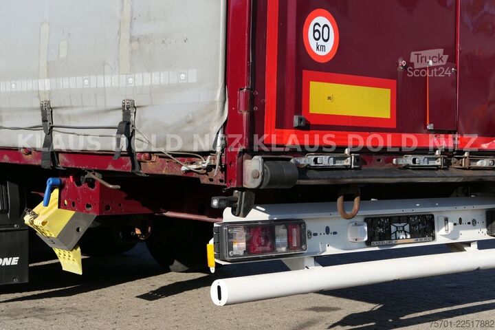 Auflieger mit Pritsche & Plane KRONE SD Pritsche Plane XL MegaLiner Edscha Bordwände