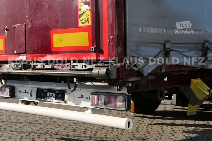 Auflieger mit Pritsche & Plane KRONE SD Pritsche Plane XL MegaLiner Edscha Bordwände