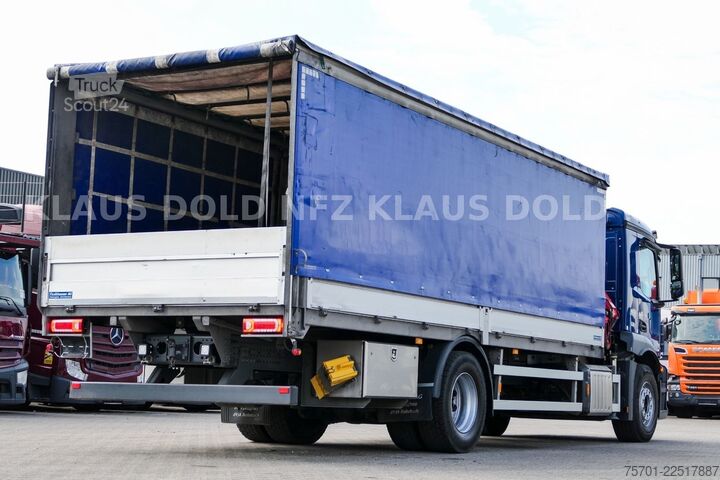Kamyon üzerine monteli vinç MERCEDES-BENZ Actros 1836 Stahl Transport Kran Fassi F125 Funk