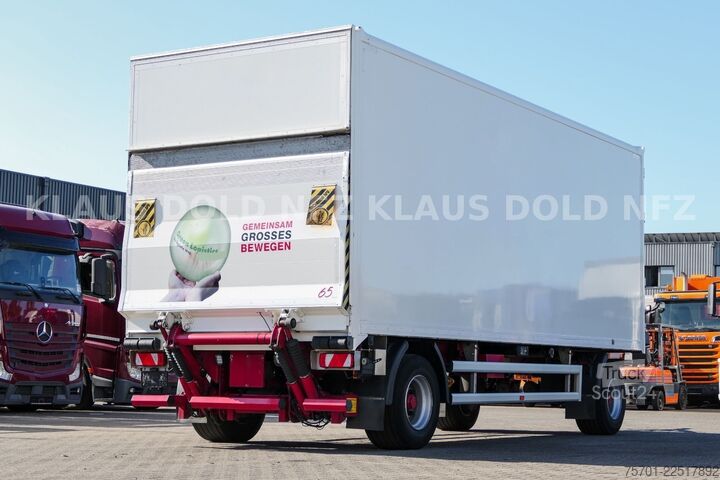 Dobozos pótkocsi SPIER AGL 290 Koffer 47m³ Durchladeeinrichtung LBW