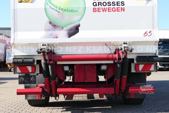 Dobozos pótkocsi SPIER AGL 290 Koffer 47m³ Durchladeeinrichtung LBW
