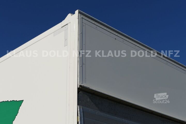 Dobozos pótkocsi SPIER AGL 290 Koffer 47m³ Durchladeeinrichtung LBW