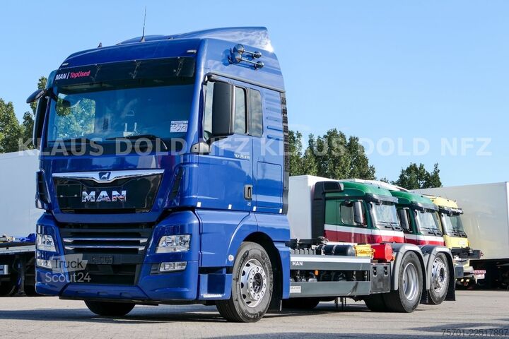 Kamion sa zamjenjivom nadogradnjom MAN TGX 26.430 BDF Retarder Lift-/Lenkachse Navi