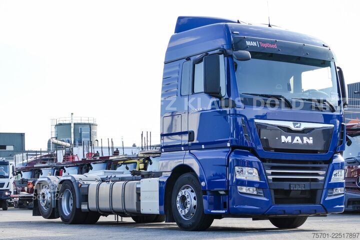 Kamion sa zamjenjivom nadogradnjom MAN TGX 26.430 BDF Retarder Lift-/Lenkachse Navi