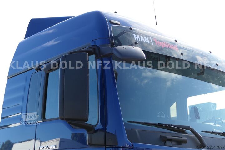 Kamion sa zamjenjivom nadogradnjom MAN TGX 26.430 BDF Retarder Lift-/Lenkachse Navi