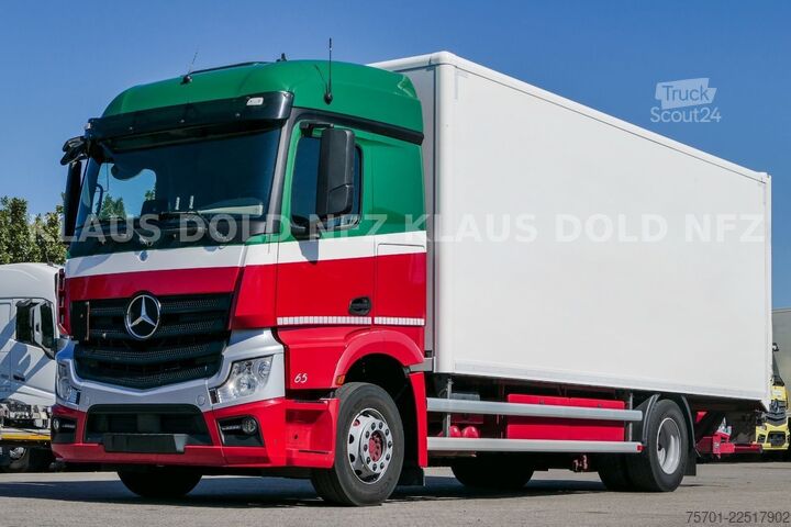 LKW mit Kofferaufbau MERCEDES-BENZ Actros 1842L Koffer Vollluft LBW Euro 6