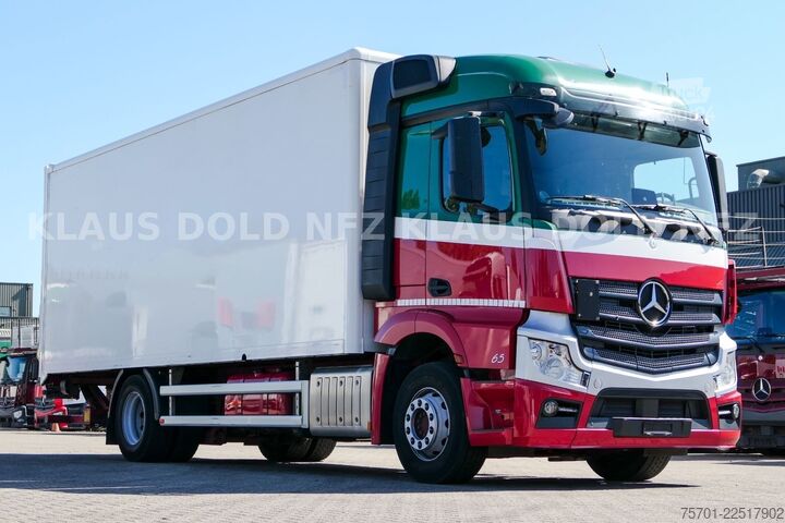 LKW mit Kofferaufbau MERCEDES-BENZ Actros 1842L Koffer Vollluft LBW Euro 6