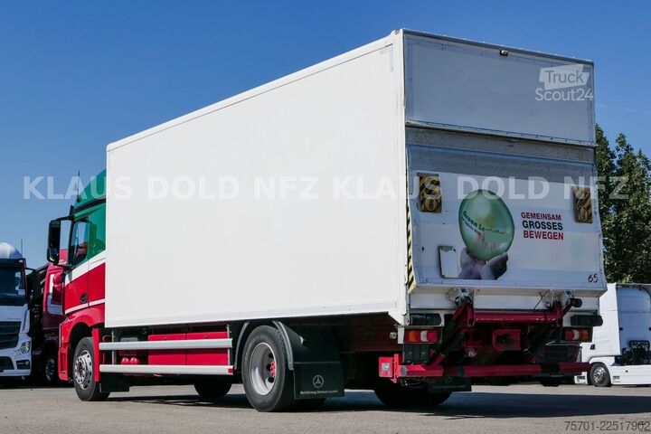 LKW mit Kofferaufbau MERCEDES-BENZ Actros 1842L Koffer Vollluft LBW Euro 6