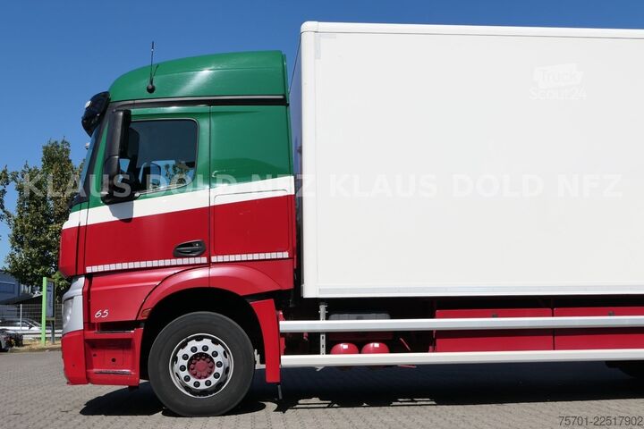 LKW mit Kofferaufbau MERCEDES-BENZ Actros 1842L Koffer Vollluft LBW Euro 6