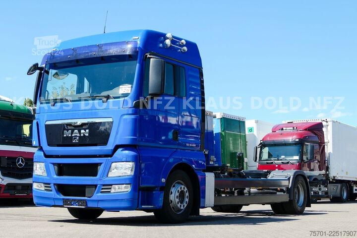 Caminhão com carroçaria intercambiável MAN TGX 18.400 Fahrschule BDF Orig. 160.000 km