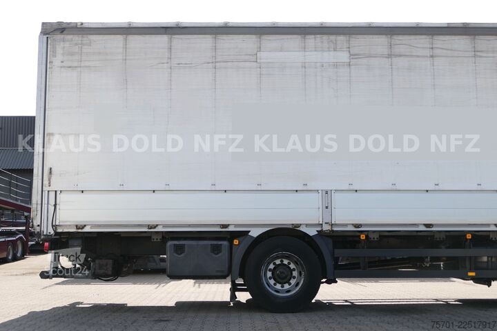 Ladbil med presenning MAN TGM 18.320 Pritsche Plane LBW Euro 6