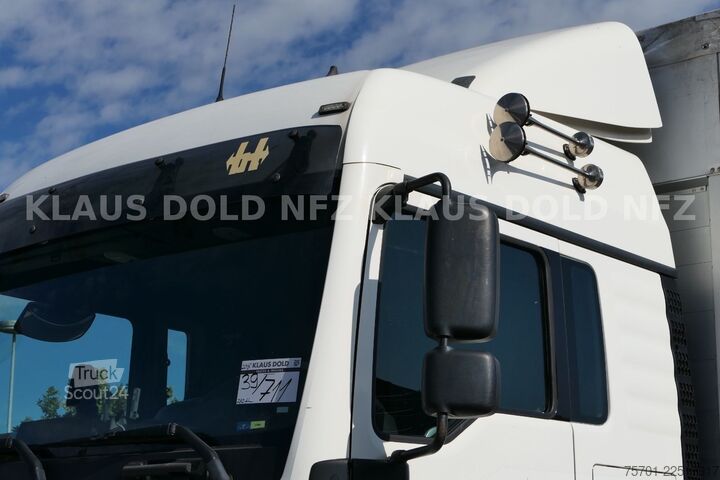 Ladbil med presenning MAN TGM 18.320 Pritsche Plane LBW Euro 6