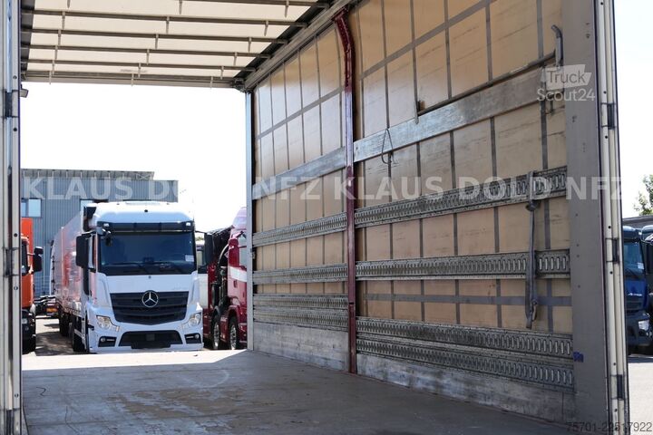 Hűtős pótkocsi Lanz + Marti EU18 Pritsche Plane Durchladesystem