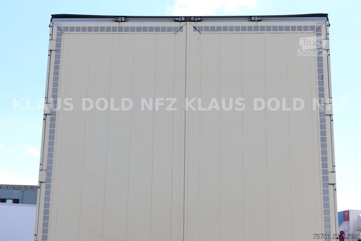 Hűtős pótkocsi Lanz + Marti EU18 Pritsche Plane Durchladesystem
