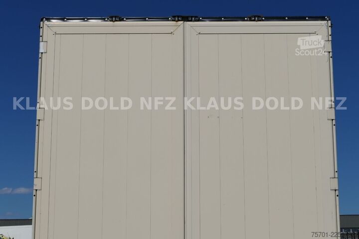 Hűtős pótkocsi Lanz + Marti EU18 Pritsche Plane Durchladesystem