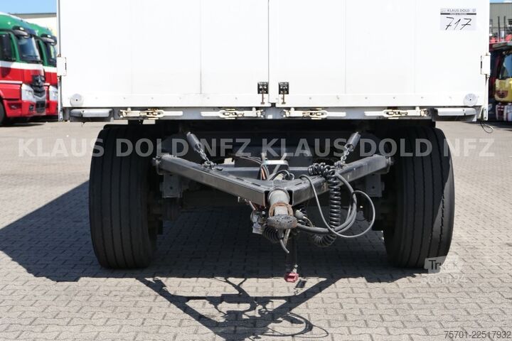 Dobozos pótkocsi SPIER AGL 290 Koffer 47m³ Durchladeeinrichtung LBW