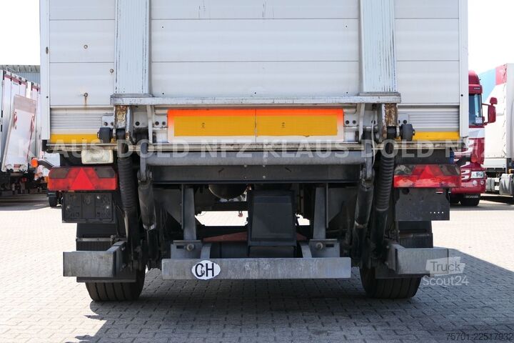 Dobozos pótkocsi SPIER AGL 290 Koffer 47m³ Durchladeeinrichtung LBW