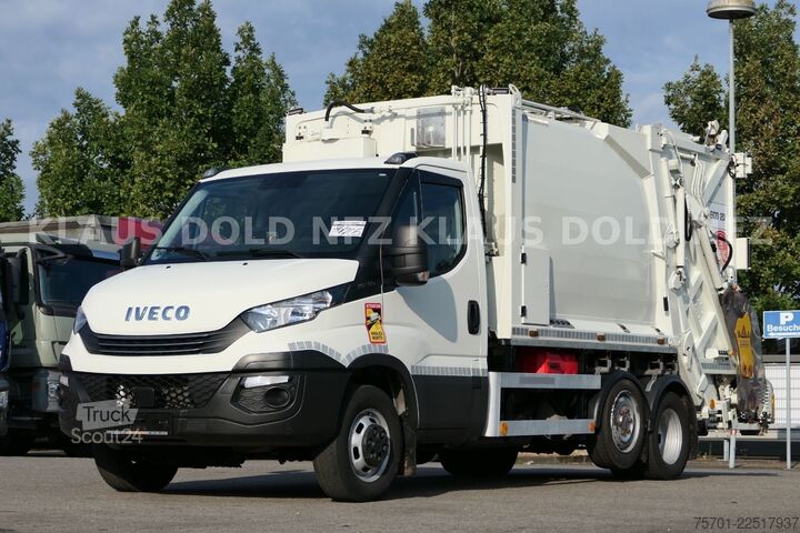 Søppelbilen IVECO 50-180 Müllwagen MOL Liftachse Euro 6