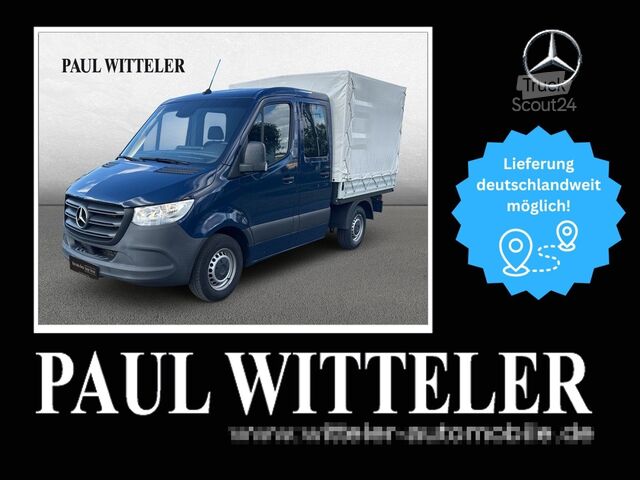 Gardinsidad skåpbil MERCEDES-BENZ Sprinter DOKA PLANE 215AUFG.315/AHK3,5TO