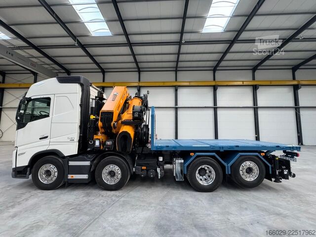 Teherautóra szerelt daru VOLVO FH 540 8x2 EFFER Kran Sattelzugmaschine