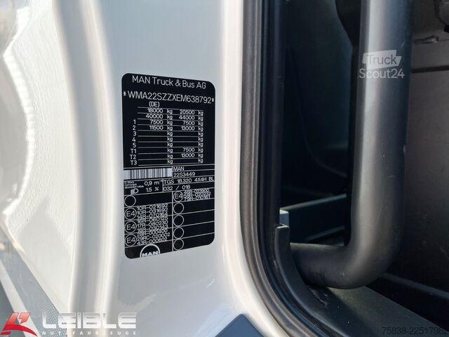 Autocarro ribaltabile MAN TGS 18.320 4x4HBL*Meiller-Kipper*274 TKM*Code XL