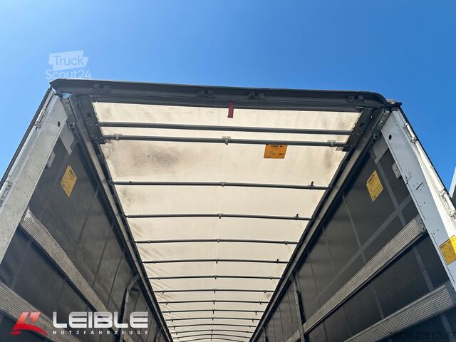 Auflieger mit Pritsche & Plane SCHMITZ CARGOBULL SCS 24/L* Tautliner*Code XL*Liftachse*UNFALL*
