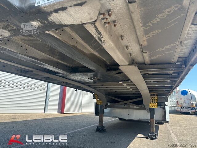 Auflieger mit Pritsche & Plane SCHMITZ CARGOBULL SCS 24/L* Tautliner*Code XL*Liftachse*UNFALL*