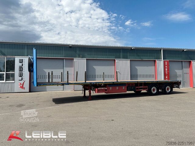 Puspiekabe MEUSBURGER MPS-2*Tele Plateau *Ausziehbar*2x Lenkachse*