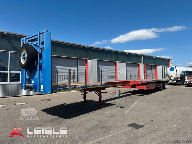 Puspiekabe MEUSBURGER MPS-2*Tele Plateau *Ausziehbar*2x Lenkachse*