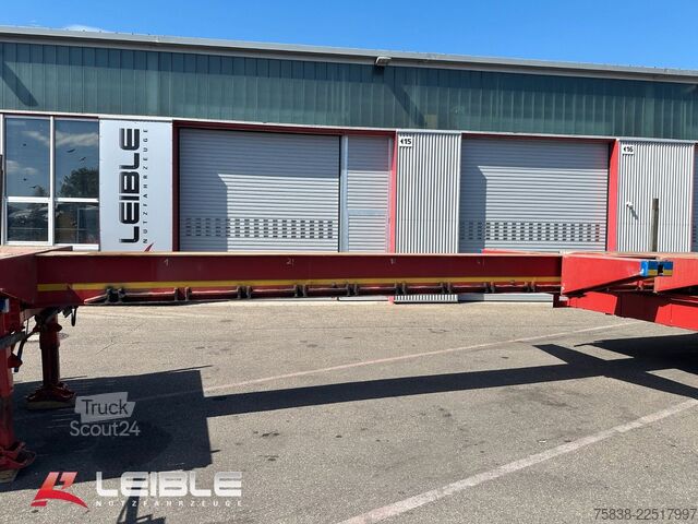 Puspiekabe MEUSBURGER MPS-2*Tele Plateau *Ausziehbar*2x Lenkachse*