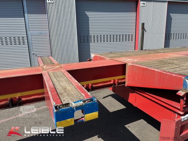 Puspiekabe MEUSBURGER MPS-2*Tele Plateau *Ausziehbar*2x Lenkachse*
