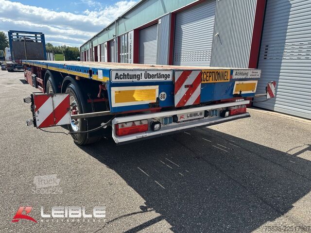 Puspiekabe MEUSBURGER MPS-2*Tele Plateau *Ausziehbar*2x Lenkachse*