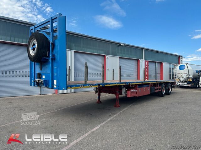 Puspiekabe MEUSBURGER MPS-2*Tele Plateau *Ausziehbar*2x Lenkachse*