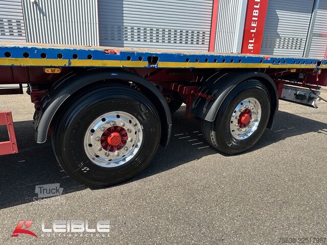 Puspiekabe MEUSBURGER MPS-2*Tele Plateau *Ausziehbar*2x Lenkachse*