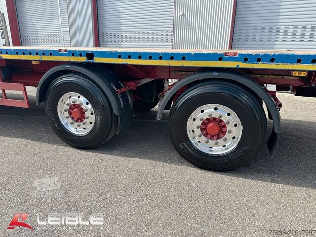 Puspiekabe MEUSBURGER MPS-2*Tele Plateau *Ausziehbar*2x Lenkachse*
