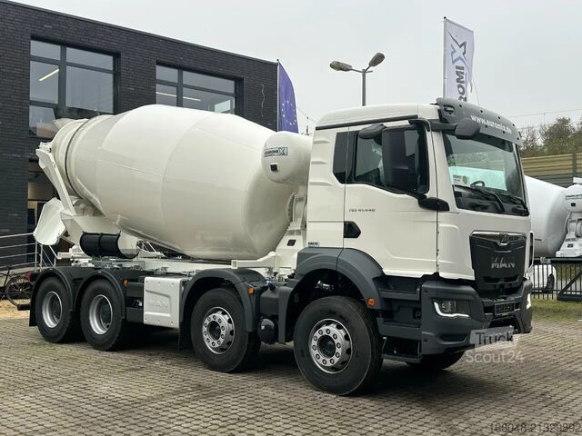 Pašizgāzējs MAN TGS 41.480 MAN TGS 41.480 8x4 WECHSELSYSTEM KIP...