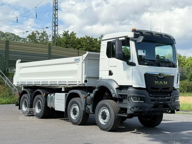Kipper MAN TGS 35.480 MAN TGS 35.480 8x8 EuromixMTP 3-Seit...