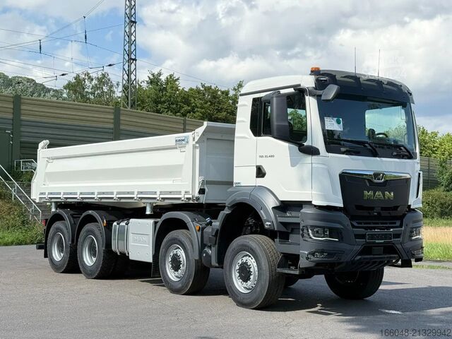 Kipper MAN TGS 35.480 MAN TGS 35.480 8x6 EuromixMTP 3-Seit...