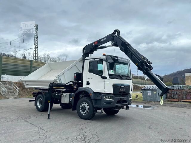 Kipper MAN TGM 18.320 MAN TGM 18.320 4x4 Euro6e Hiab X-HiD...