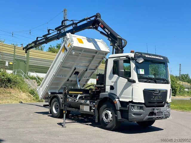 Darus billenőplatós teherautó MAN TGM 18.320 MAN TGM 18.320 4x2 Euro6e Hiab X-HiD...