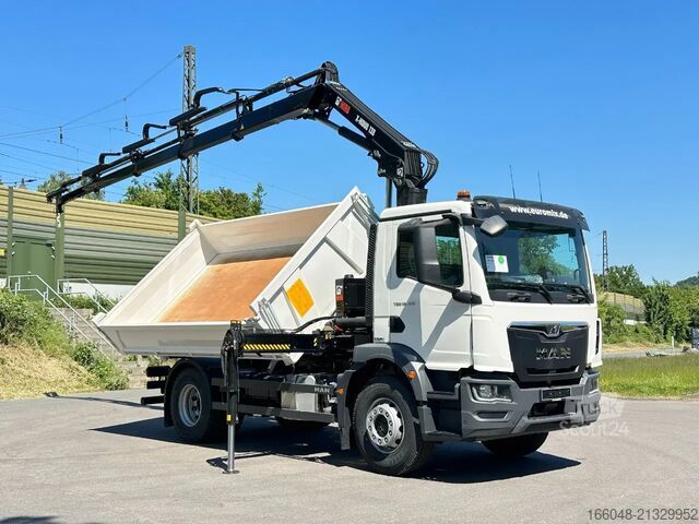 Darus billenőplatós teherautó MAN TGM 18.320 MAN TGM 18.320 4x2 Euro6e Hiab X-HiD...