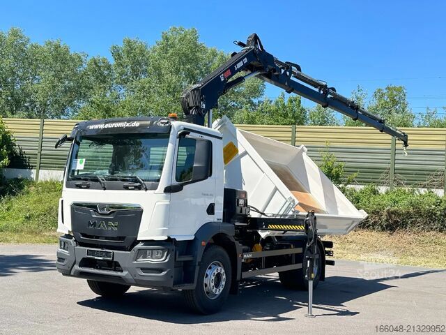Darus billenőplatós teherautó MAN TGM 18.320 MAN TGM 18.320 4x2 Euro6e Hiab X-HiD...