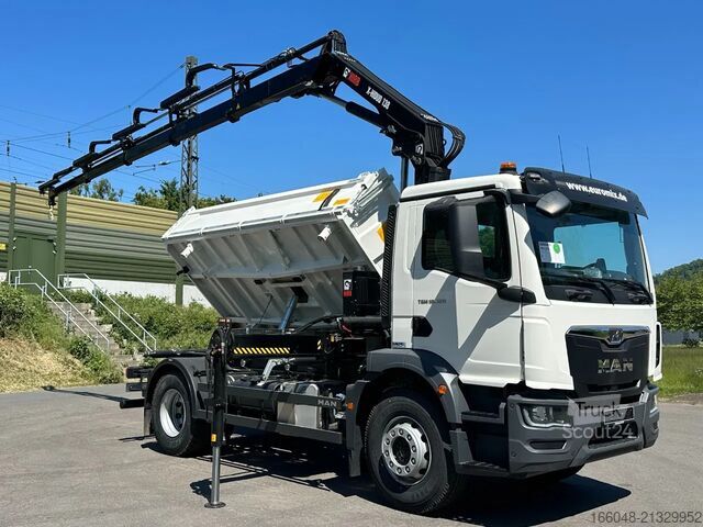 Darus billenőplatós teherautó MAN TGM 18.320 MAN TGM 18.320 4x2 Euro6e Hiab X-HiD...