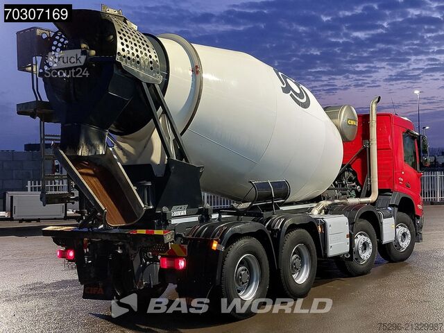 Blender Volvo FMX 430 8X4 10m3 CIFA Mixer Steel suspension Bi...