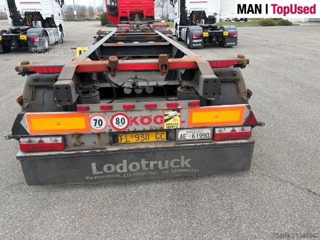 Maināms šasijas piekabe Kögel RIMORCHIO PER TRASPORTI SPECIF