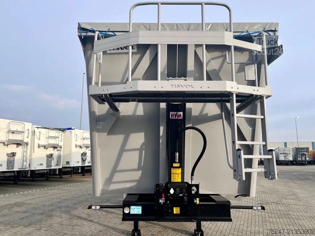 Kipper Tisvol Agrar 57m3 Alu Liftachse *Nieuw / Neu*