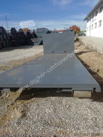 Roll-off konteyneri Decker Containerbau Plattform Länge 5500 mm
