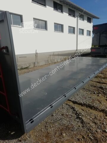 Roll-off konteyneri Decker Containerbau Plattform Länge 5500 mm