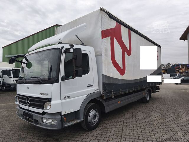 Καλυμμένος καμβάς Mercedes-Benz Atego 818 Edscha Gardine Euro 4 4x2 (33)