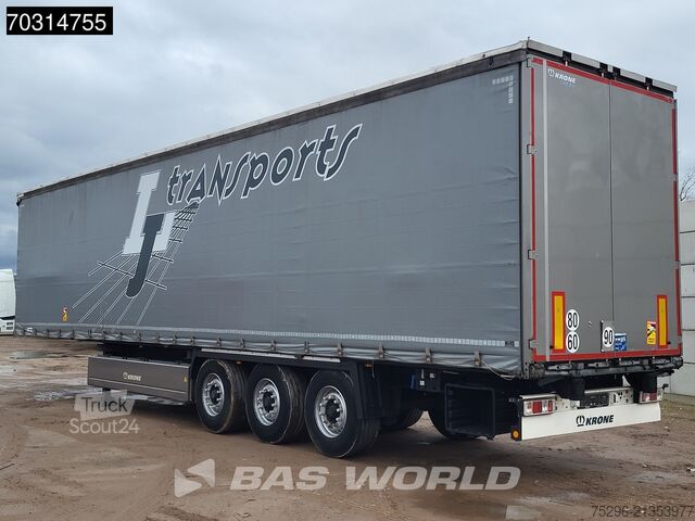 Klizne cerade Krone SD Lifting Axle Hardwood Palletenkasten